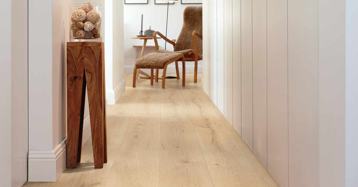 Right Floor For Your Hall, Pergo Coastal Oak Laminate Flooring